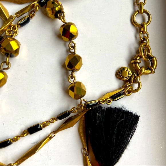 Jcrew brass tassel necklaces - Picture 4 of 6